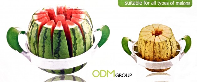 Promogift Idea Easy Melon Watermelon Cutter 629x264 Promotional Products Ideas   Fruits & Vegetables Cutters