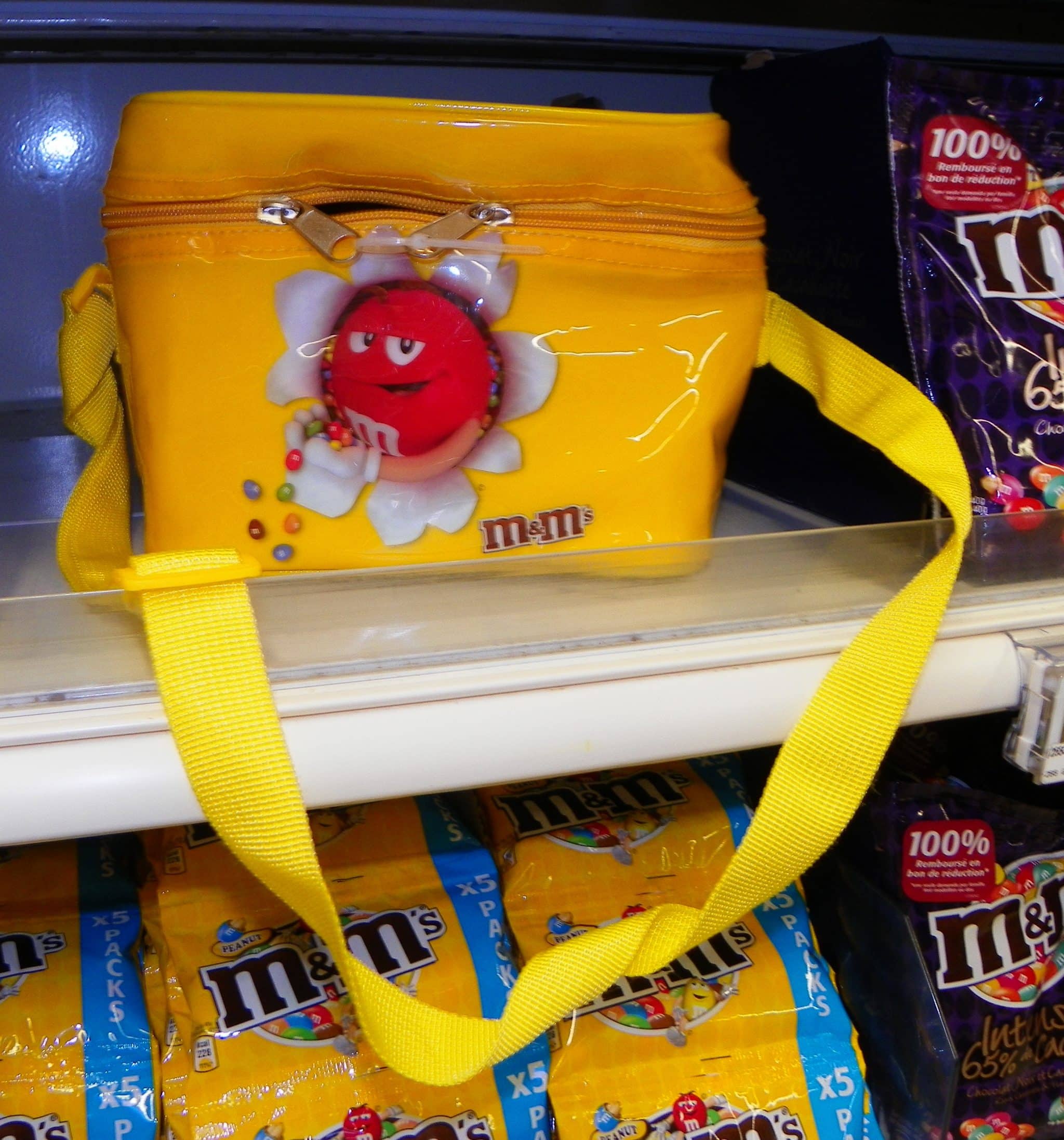Custom M&M Candy Character Lunch Bag Women Cooler Thermal Insulate free  shipping