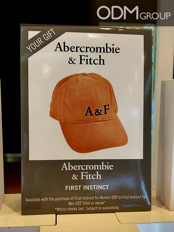 Hats Off to Abercrombie u0026 Fitch UK Gift Idea- Promotional GWP Cap