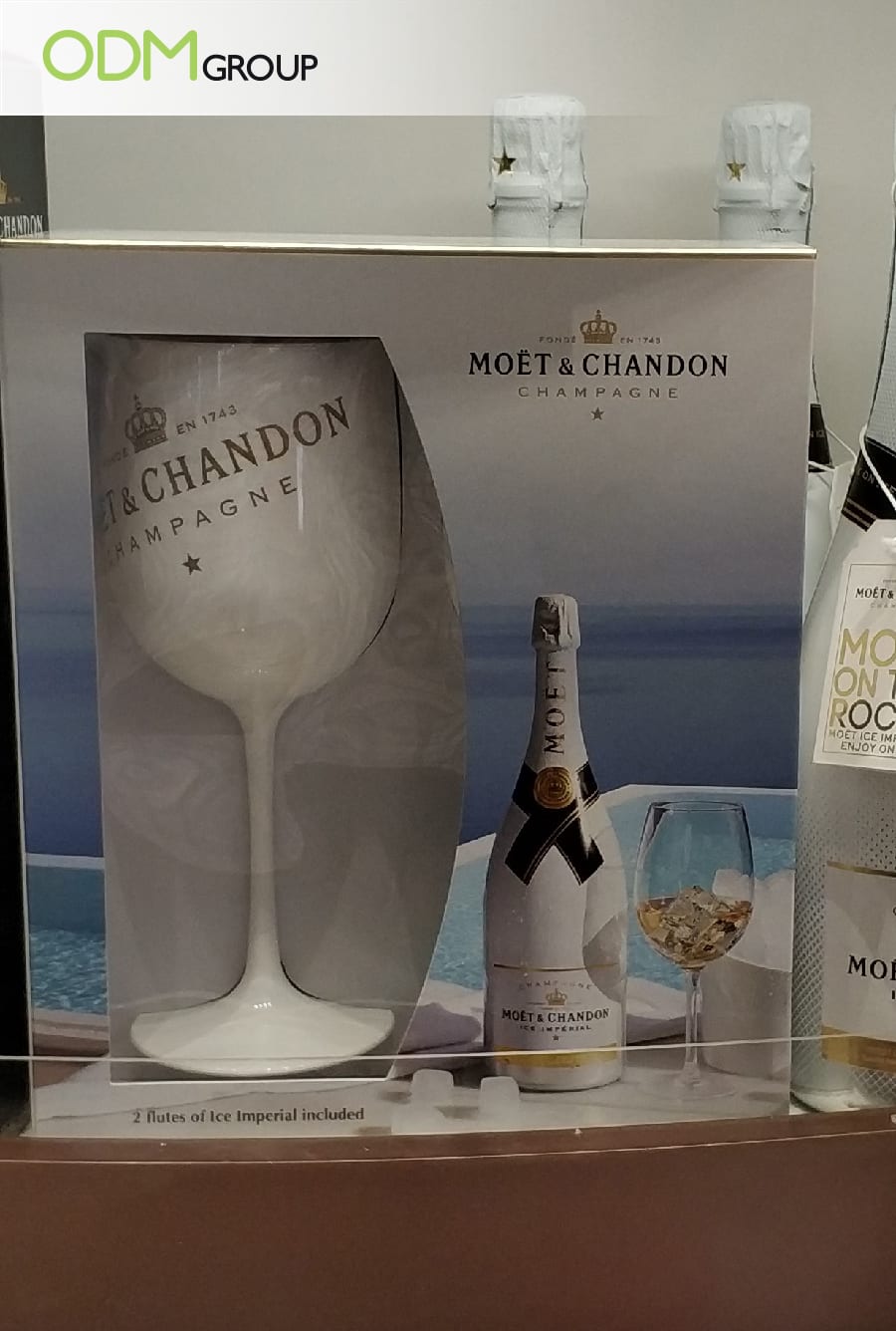 Moët & Chandon ICE Imperial Champagne Lamp Van Pep Custom 