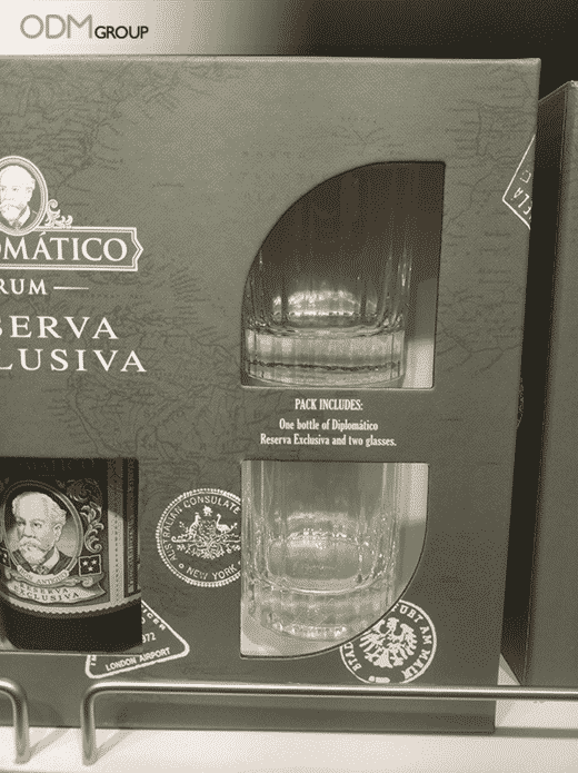 Diplomatico Reserva Exclusiva Rum / Glass & Ice Mould Gift Set
