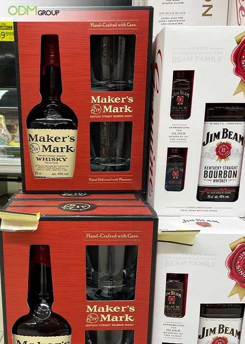 Maker's Mark Bourbon Gift Set - Bottles and Cases