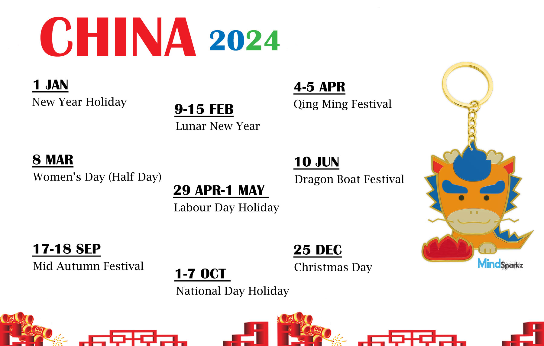 Chinese New Year 2024 Calendar Date Holiday Glad Philis