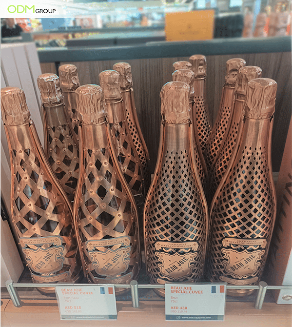 Champagne Bottle Design