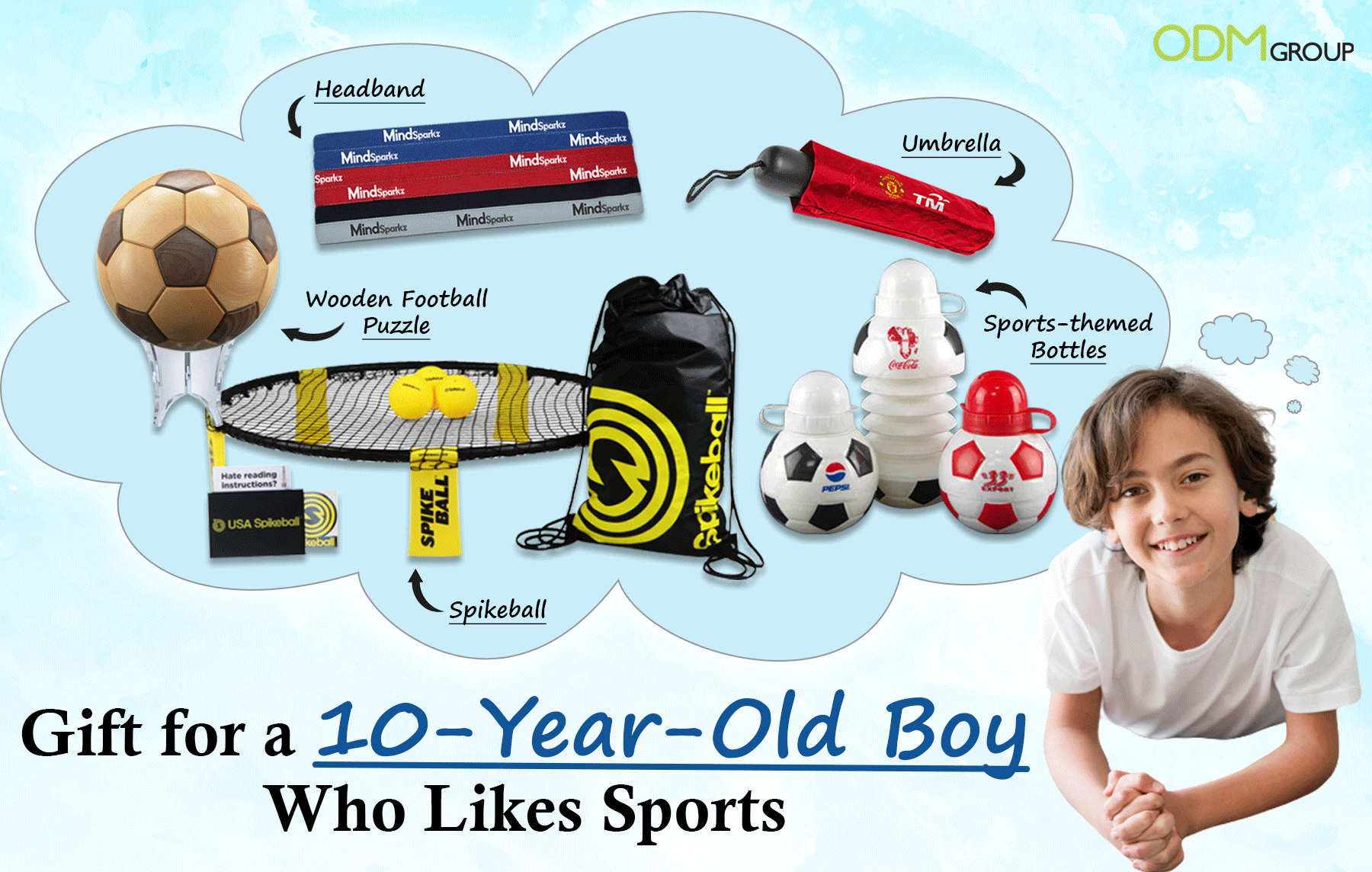 Gift for a 10 year old boy who likes sports