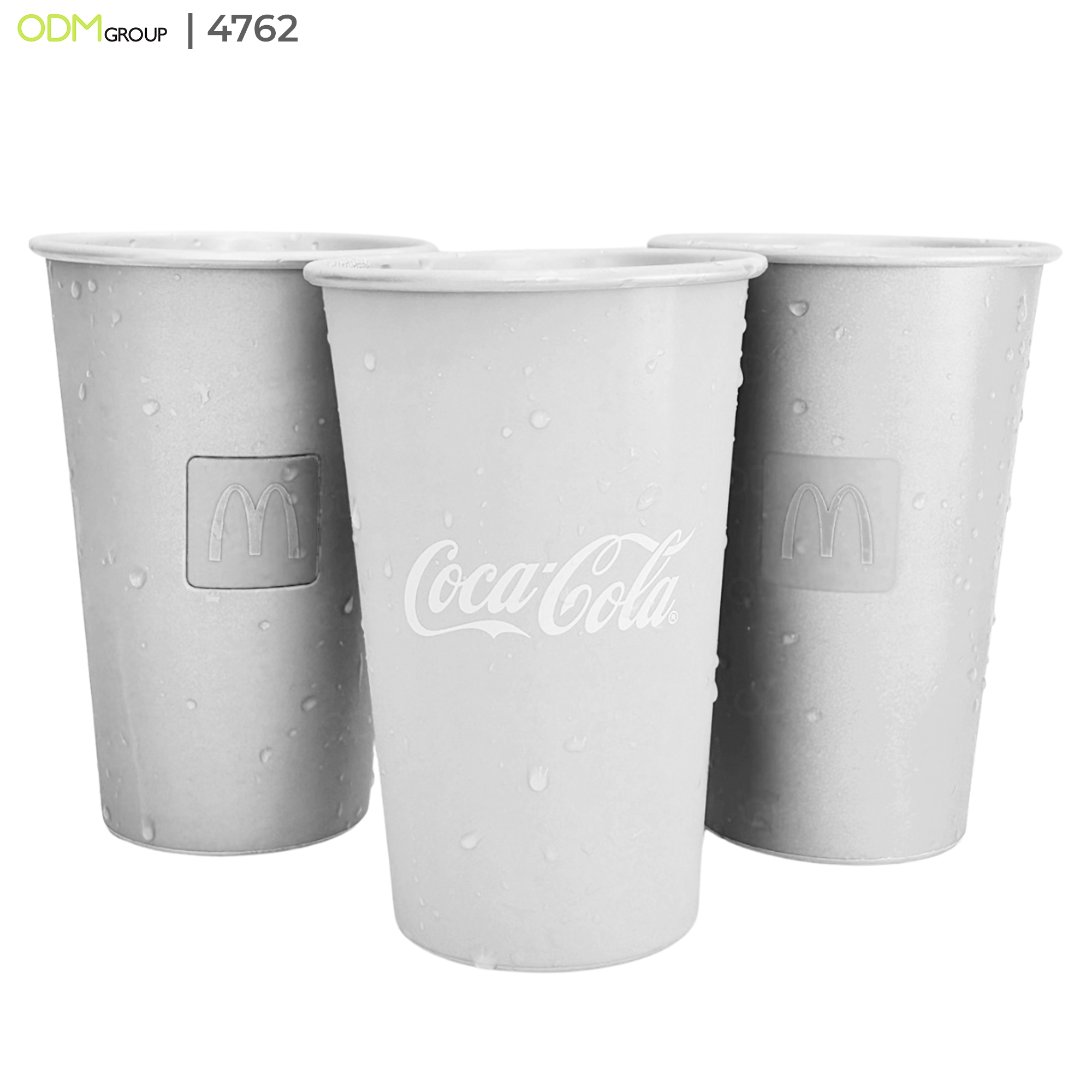 recyclable aluminum cups