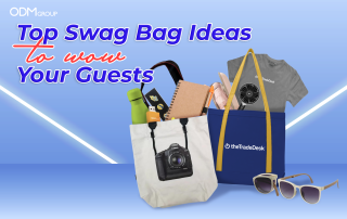 Branded swag items