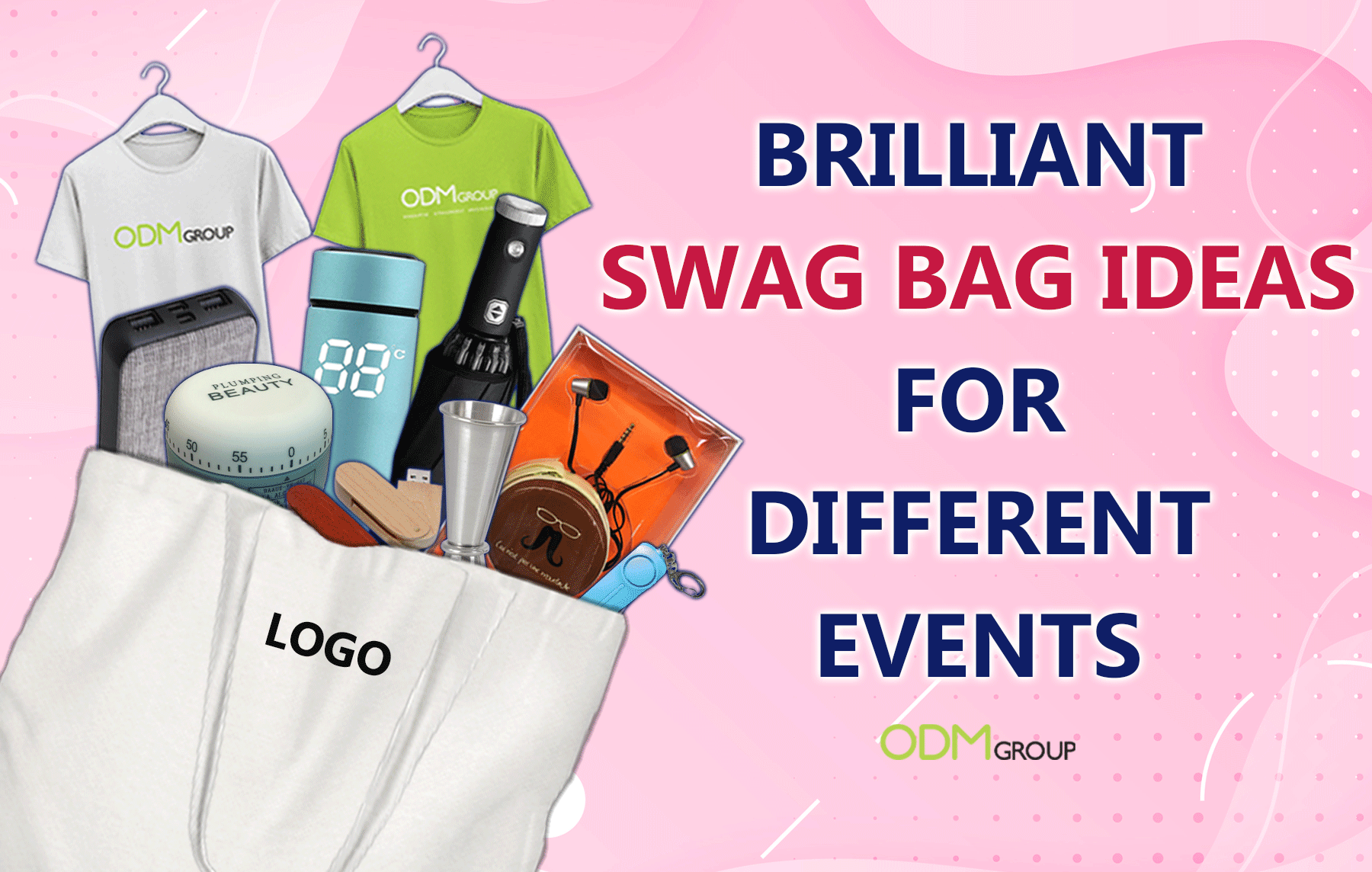 Swag bag ideas for different events
