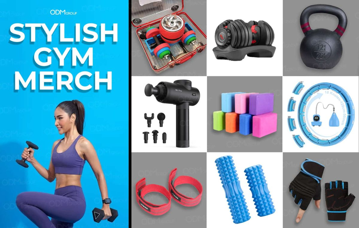 promotional gym and wellness merchs