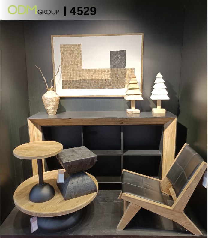 Wellness tips for employees - cozy furniture display in an office setting.