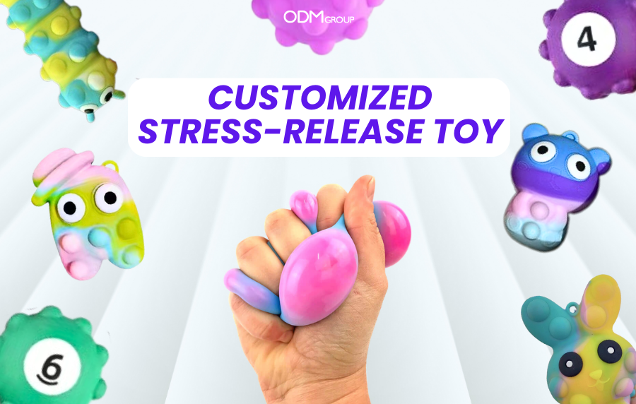 Customized stress-release toys.