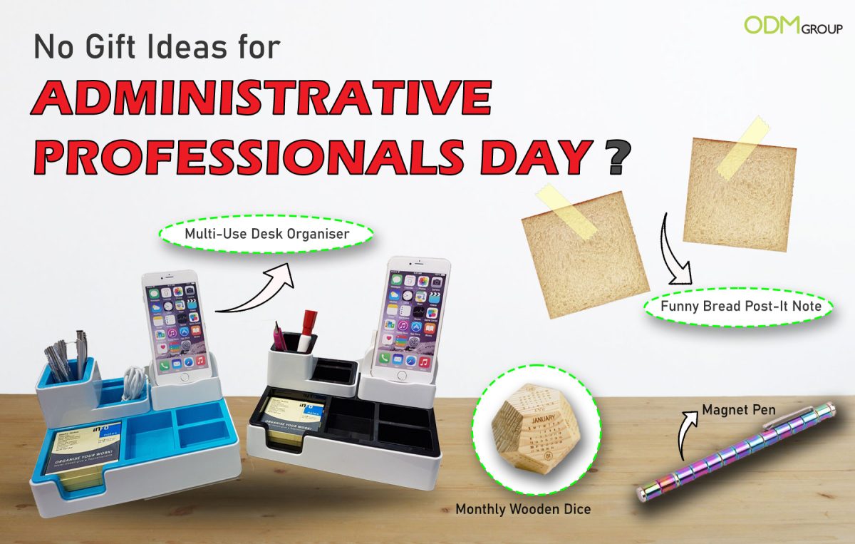 Gift ideas for administrative professionals day.